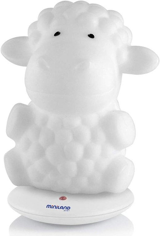 MINILAND Nachtschaf LED-Nachtlicht 5 Farben 12,5 cm
