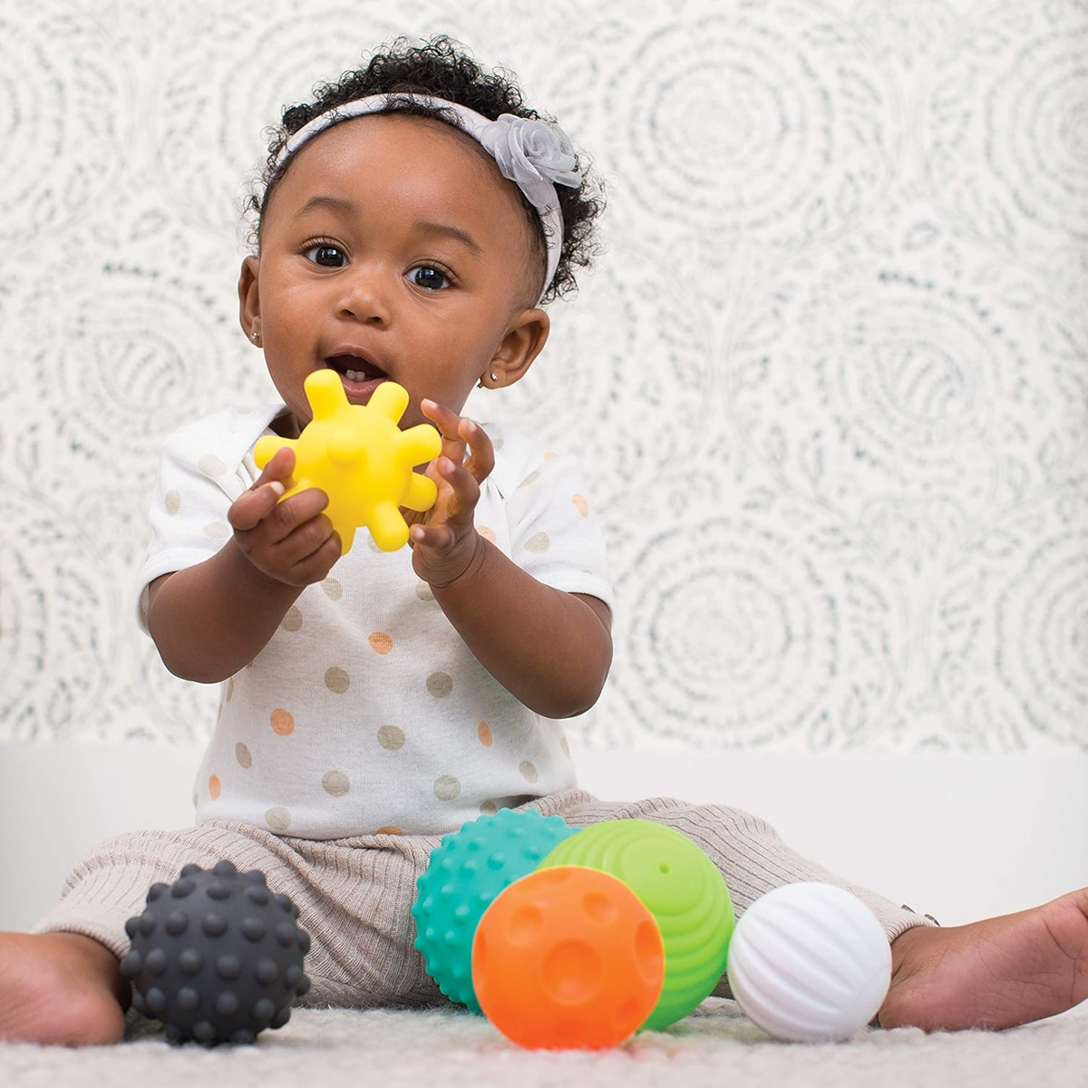 INFANTINO Senso Balls, Blocks & & Buddies Silikonspielzeug 20-teilig