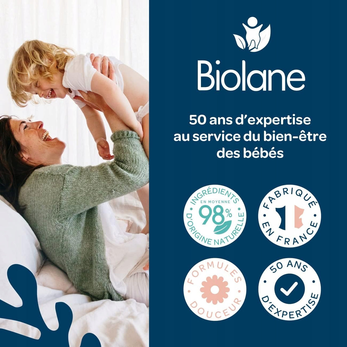 BIOLANE Windeln Gr. 3 (4-9kg) x52 Stk.
