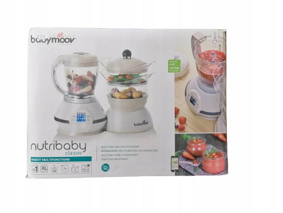 BABYMOOV Nutribaby Classic KÜCHENMASCHINE 5in1 Mixer Dampfgarer Sterilisator