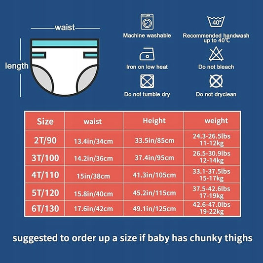 FLYISH DIRECT Trainingswindelhosen 2T x6Stück
