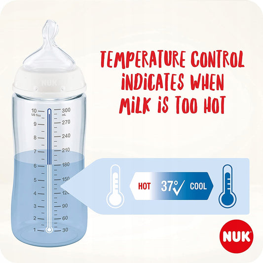 NUK Flaschenset Perfect Start Temperaturkontrolle 9tlg.