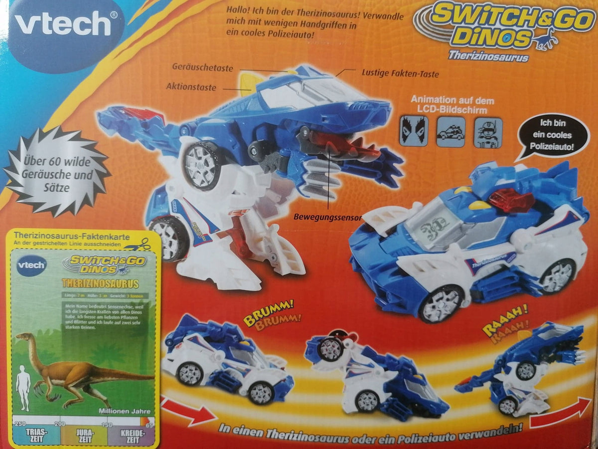 VTECH Switch&Go Dinos TRANSFORMERS dt.