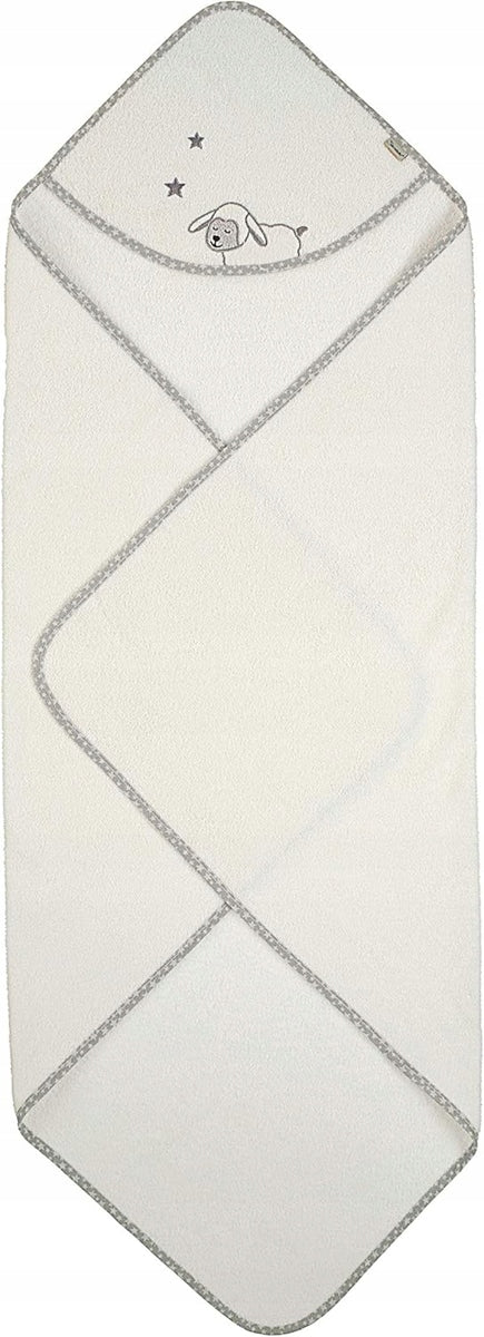 STERNTALER Stanley ovečka UTERÁK S KAPUCŇOU 80X80cm "O
