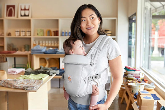 ERGOBABY ADAPT SoftTouch Cotton Babytrage ergonomisch 3,2-20 kg