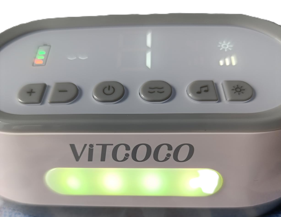 VITCOCO електрически аспиратор за нос с нощна лампа