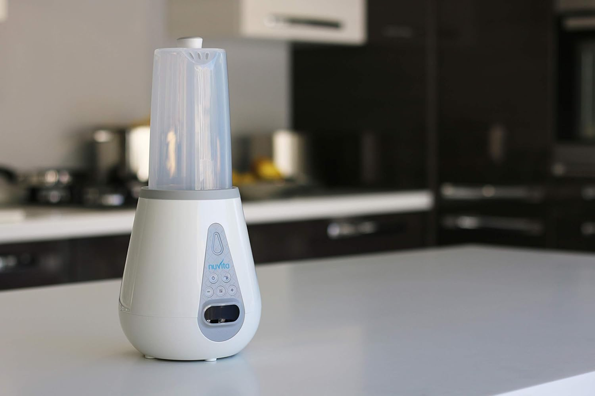 NUVITA 4-in-1 Flaschenwärmer Sterilisator Auftauer