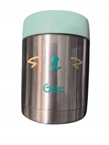 BABYMOOV Eat's Isy Essens-Thermosbehälter aus Edelstahl 350 ml