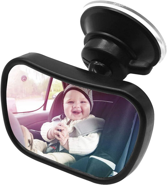 BABY VIEW MIRROR 2in1 Auto-Rückspiegel zur Beobachtung des Kindes 5,5 x 8,8 cm
