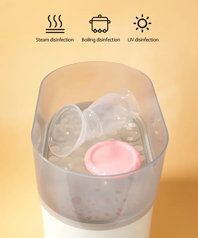 Silikon-Milchfänger zum Auffangen von Muttermilch 90 ml – Produktfoto 7