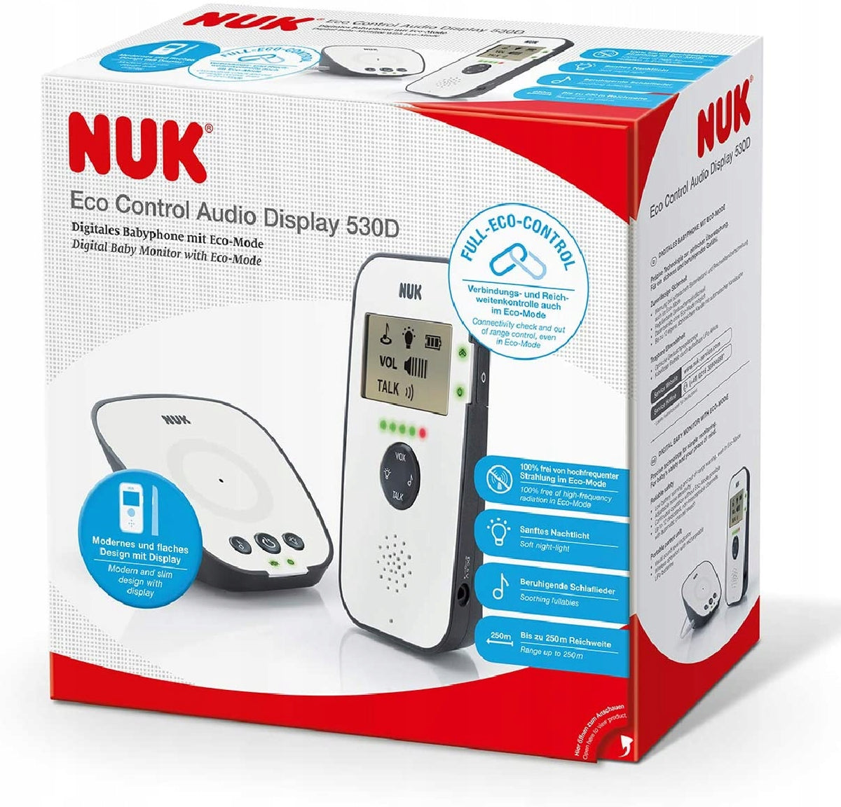 NUK Eco Control 530D FHSS Babyphone