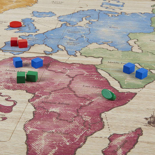 HASBRO Risiko Strategiespiel Holzbrett und Bauern FRANZ.