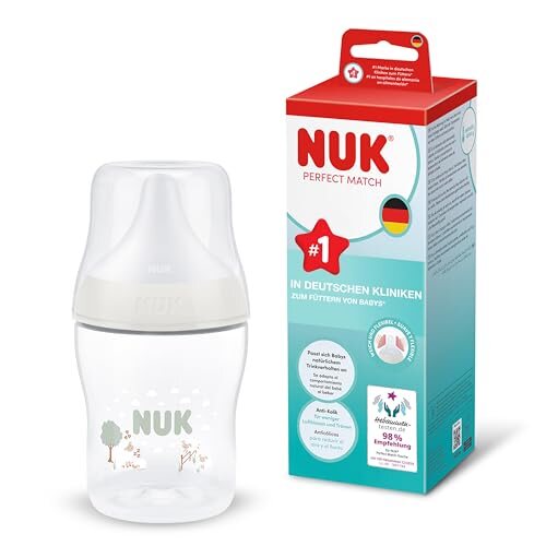 NUK Perfect Match αντιαλλεργικό μπιμπερό 150 ml από 0 μηνών Προβατάκια