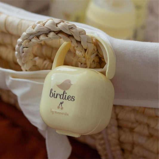 SUAVINEX Birdies Etui für 2 Schnuller