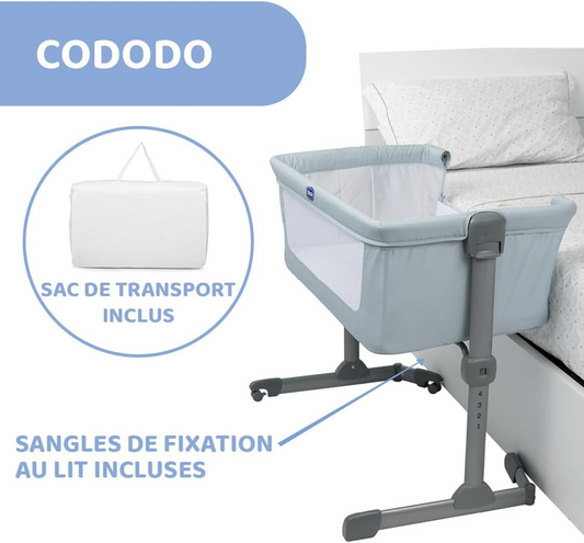 CHICCO NEXT2ME ESSENTIAL Beistellbett, verstellbar