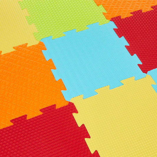 LUDI faltbare SENSORISCHE Puzzlematte 90x90 – Produktfoto 2