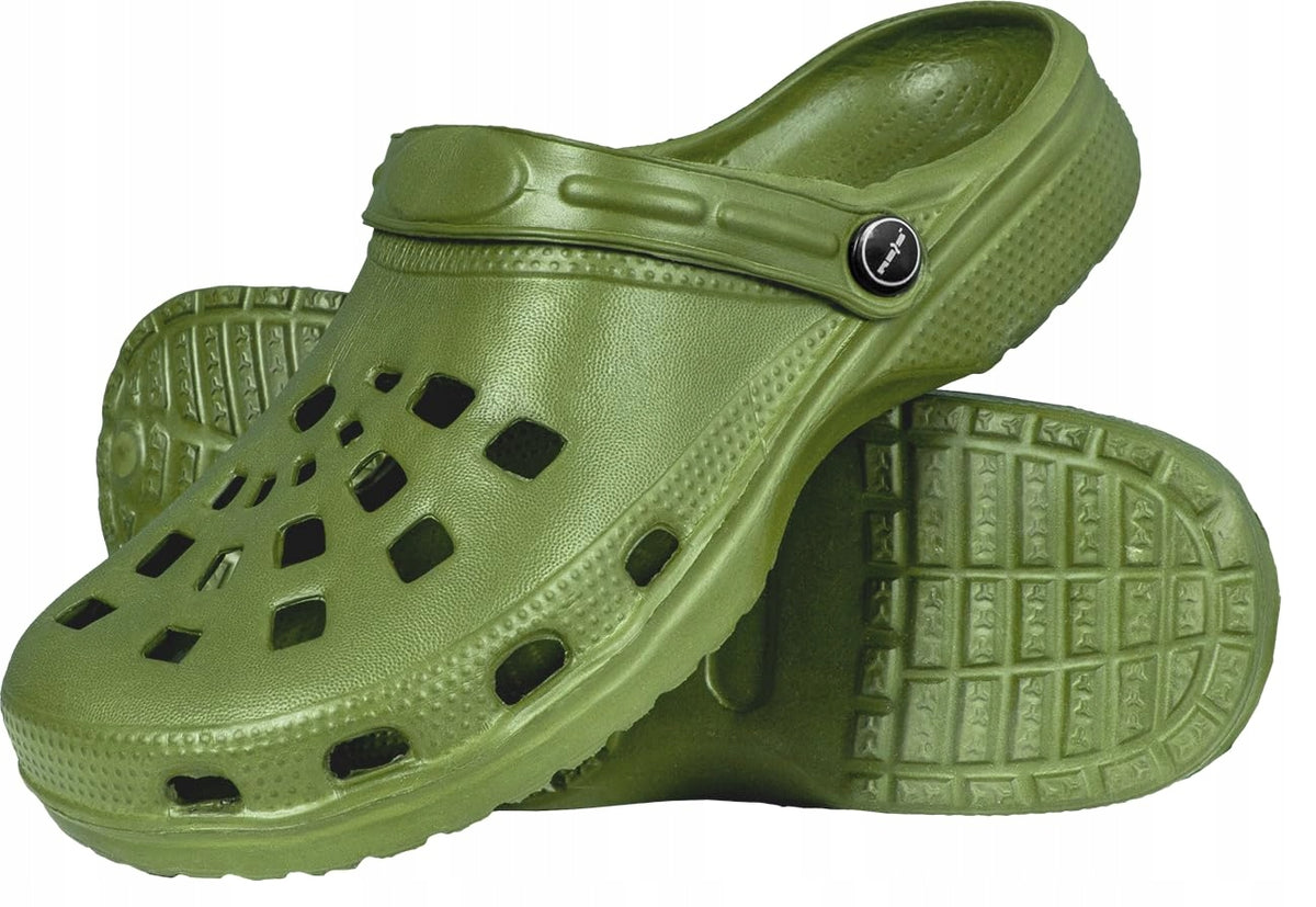 REIS Schaumstoff-Clogs mit Fersenriemen Größe 38