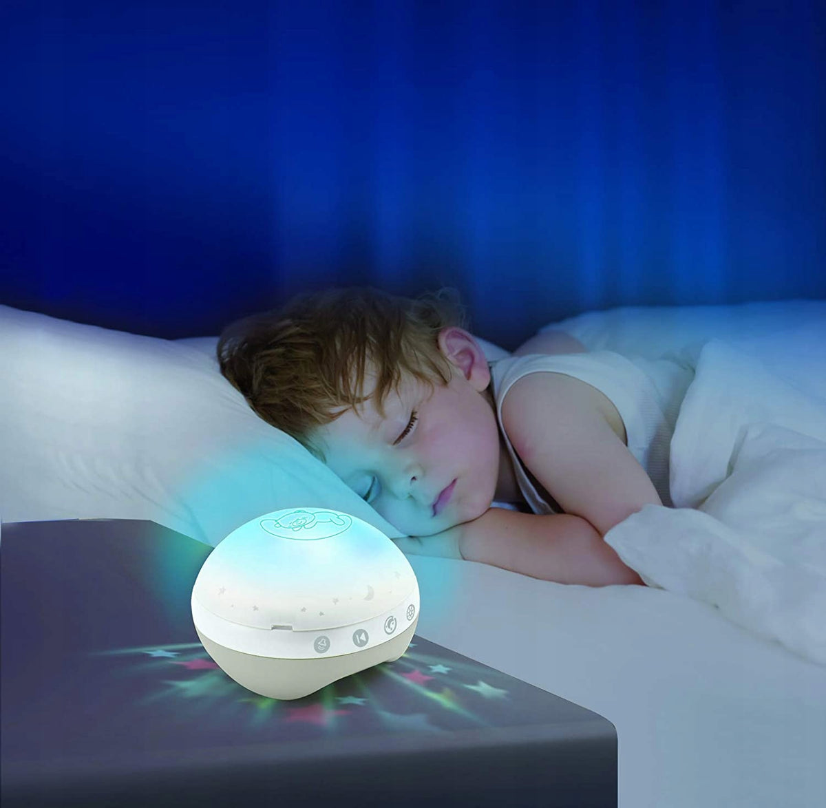 INFANTINO 3-in-1 Mobile Projektor für Bett und Tisch