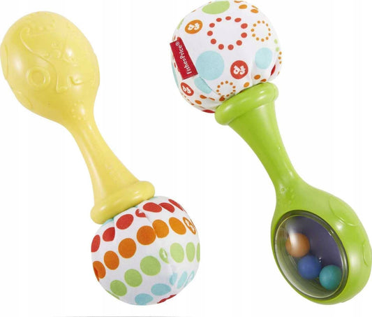 FISHER-PRICE BLT33 rammelaarmaracas, 2 stuks