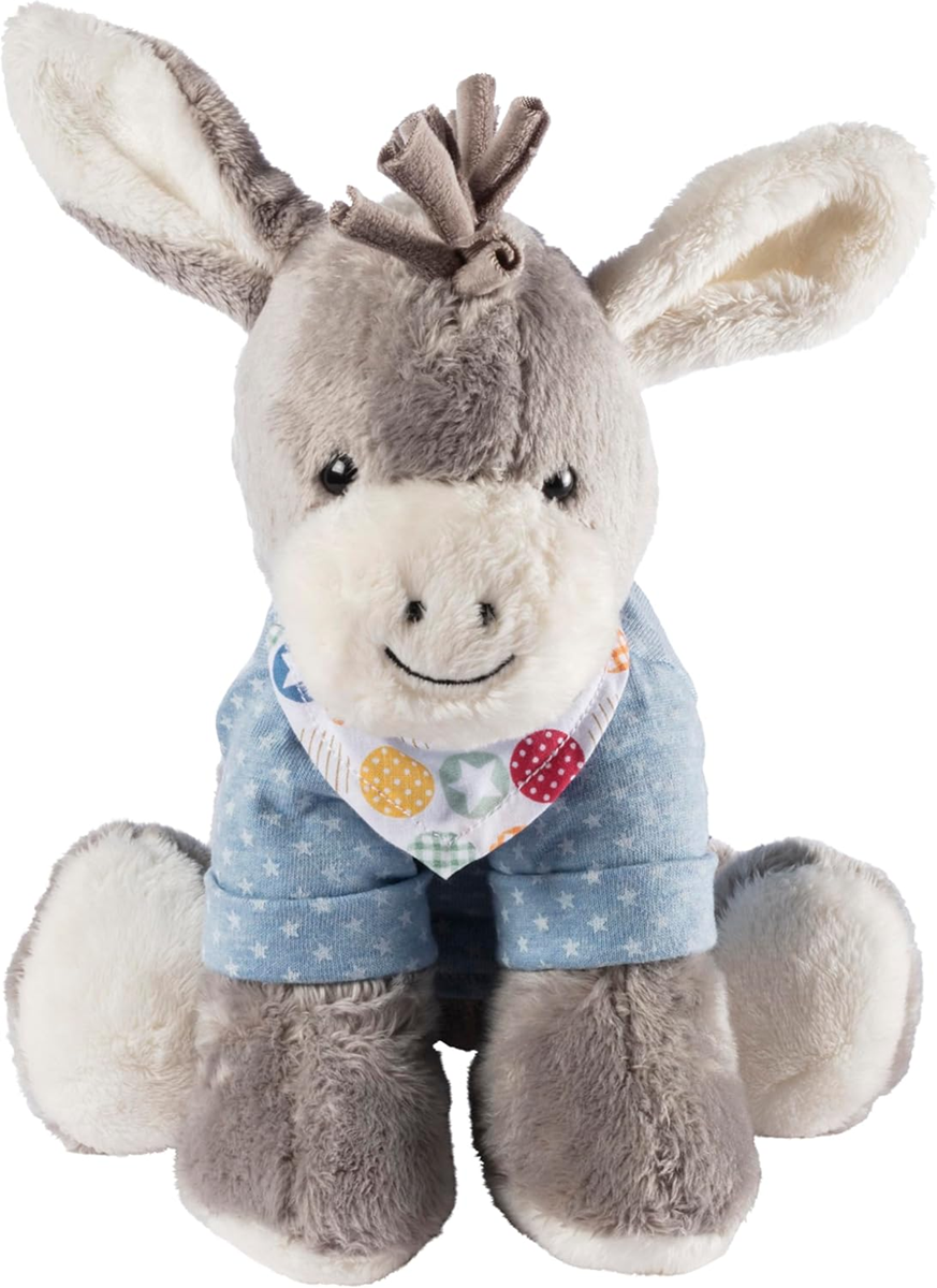 STERNTALER Esel Emmi SCHMUSCHAF mit SPIELUHR 20 cm "O