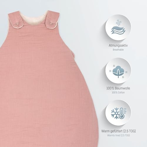 Julius Zöllner Winter-Musselinschlafsack 2,5TOG 62/68cm