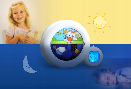 PABOBO Kid'Sleep Moon 3 az 1-ben ébresztőóra gyerekeknek