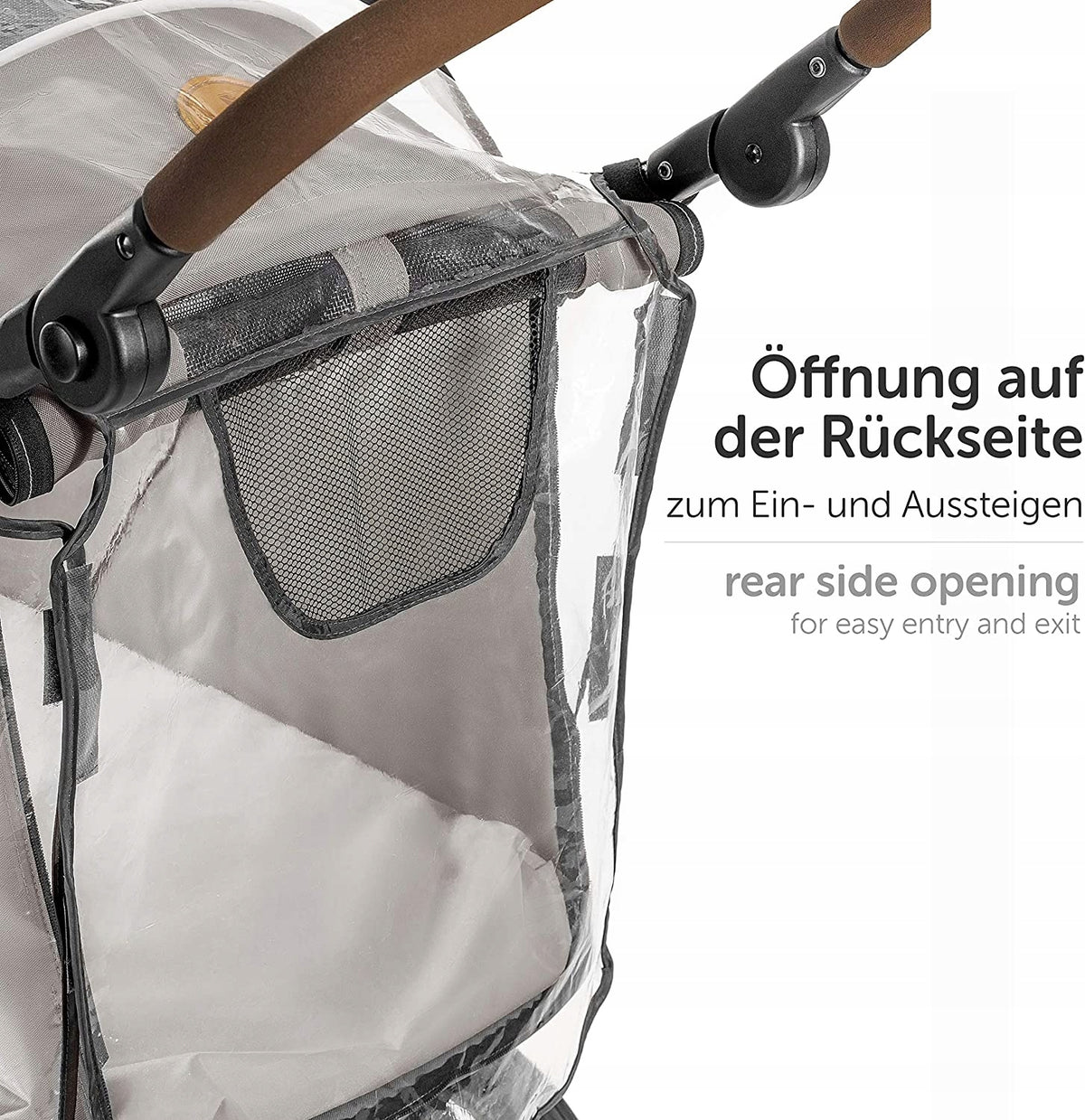 ZAMBOO Regenschutz TOGFIT Hundebuggy
