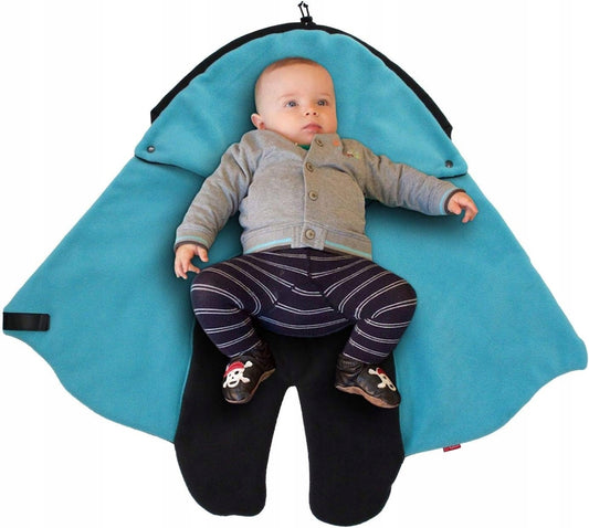 BYBOOM Einschlagdecke für Autositz und Kinderwagen POLAR – Produktfoto 2