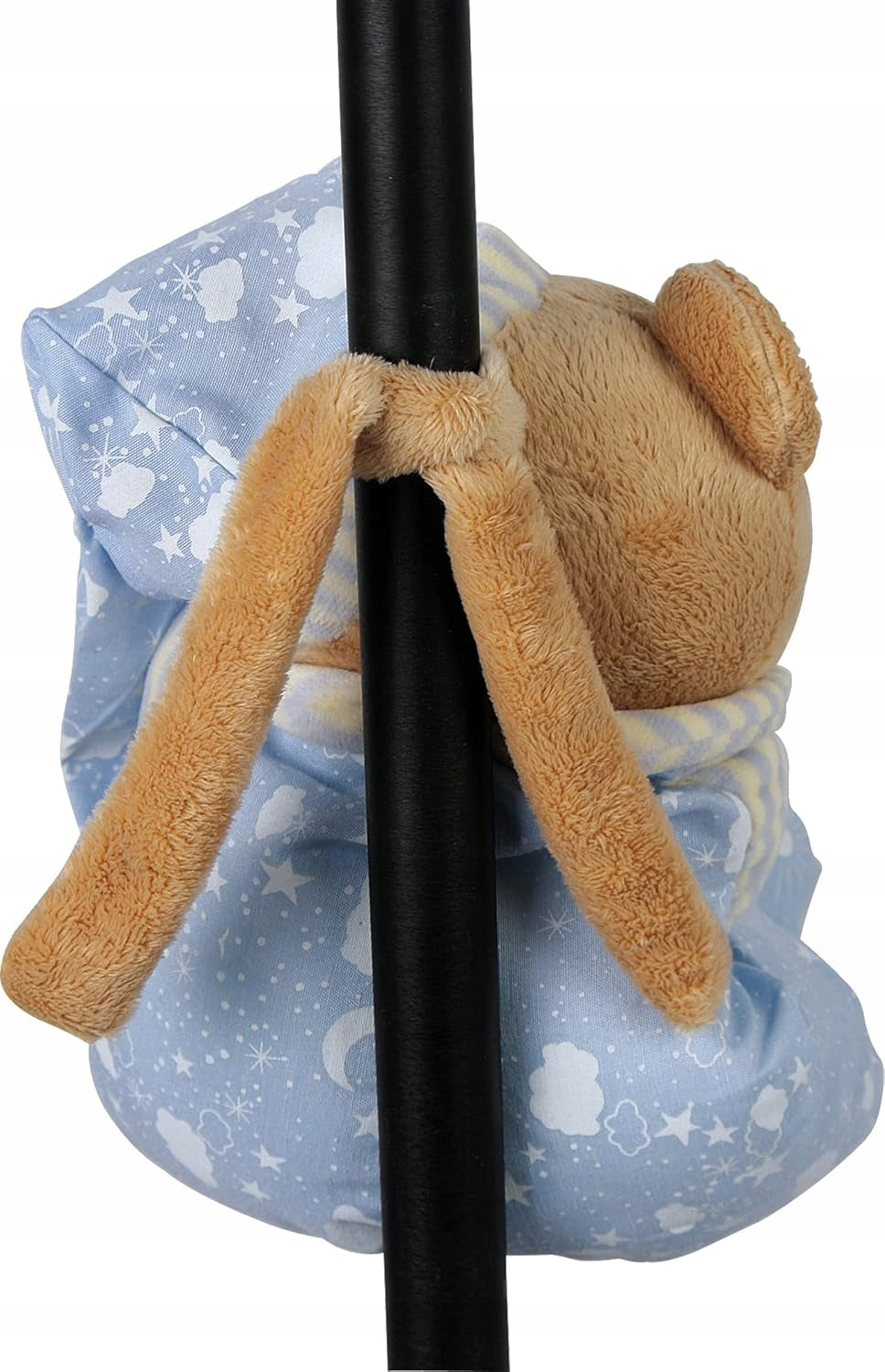 SMALL FOOT Plüsch-Schmusetuch mit Spieluhr BÄR NILS 21 cm