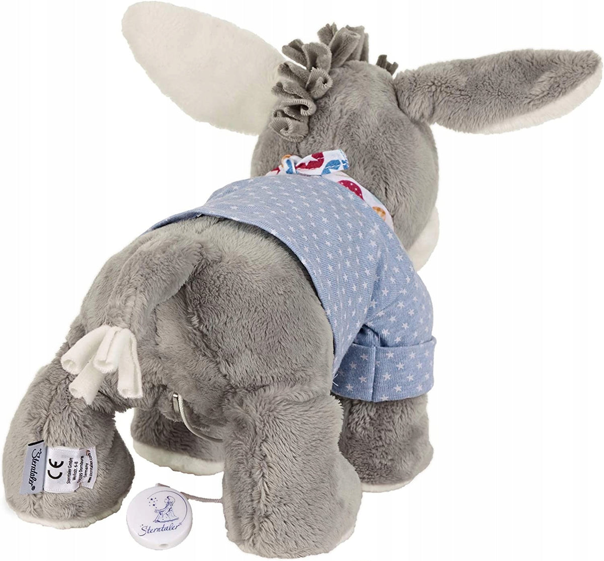 STERNTALER Esel Emmi SPIELUHR 28 cm "O