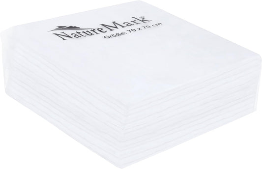 NATUREMARK Musselinwindeln 70 cm x 70 cm x 9 Stück – Produktfoto 2