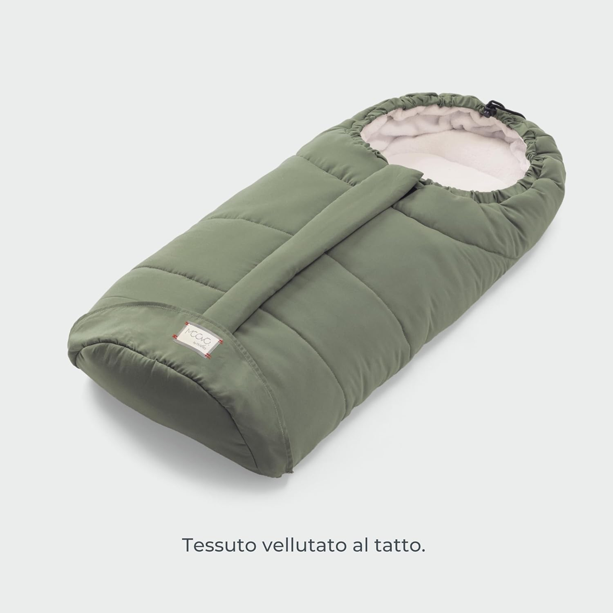 MOOVO NUVITA Universaler Kinderwagen-Fußsack 0-6 Monate 80cm