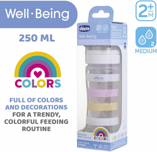 CHICCO Flasche Well Being 2m+ 250ml – Produktbild 2