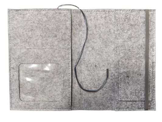 LUXDAG Filzhülle für den Mutterpass BOCIAN 14 x 19,5 cm – Produktfoto 2
