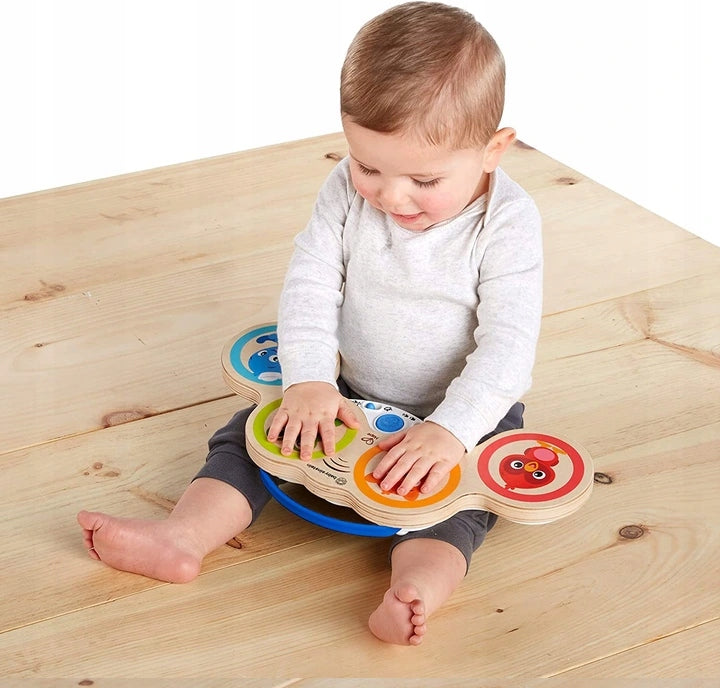 HAPE Magic Touch Holztrommeln mit Sensorik 4