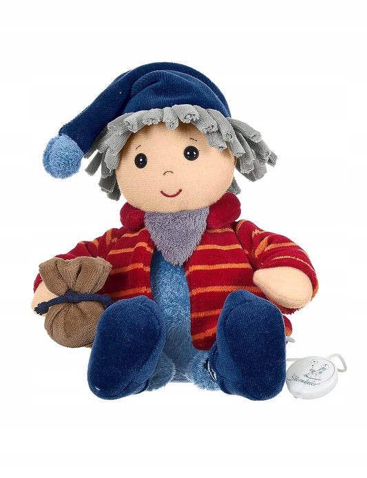 STERNTALER Sandmann plüss zenélő játék 27 cm