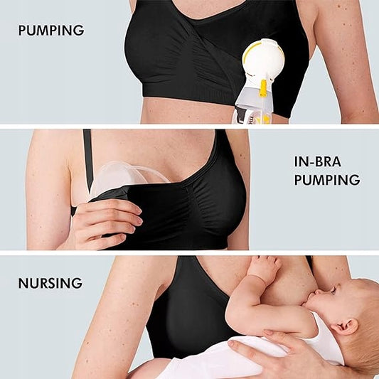MEDELA 3-in-1-Still- und Abpump-BH mit XL-Einlagen – Produktbild 2