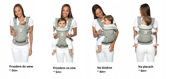 ERGOBABY OMNI 360 COOL AIR MESH ergonomische Babytrage 3,2-20,4kg