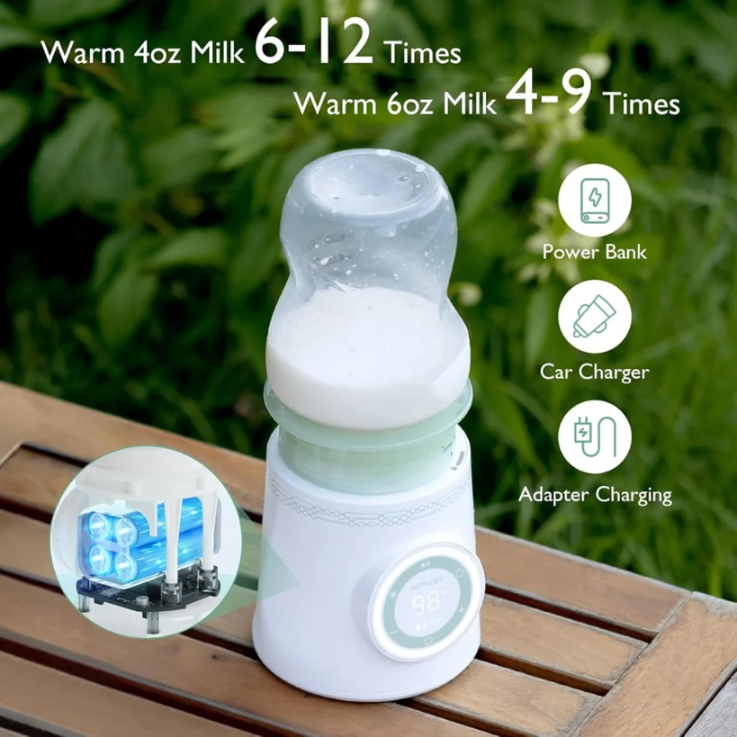 MOMCOZY USB-Reiseflaschenwärmer