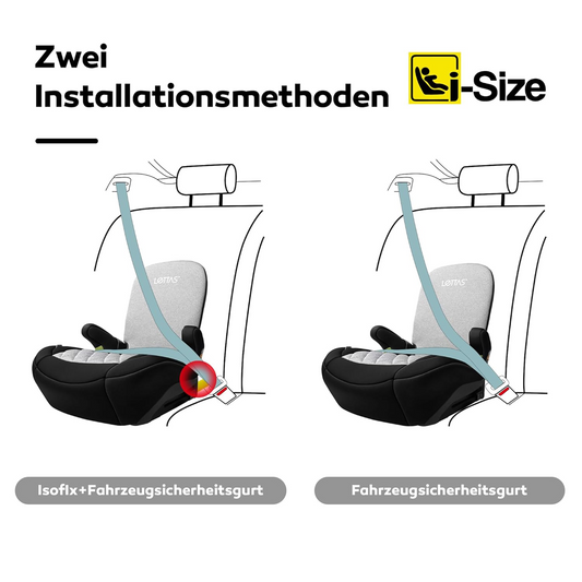 LETTAS I-SIZE autosedačka-podsedák, skupina III, s ISOFIX