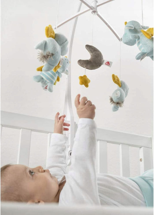 FEHN Kleines Schloss KARUSSELL für das Babybett