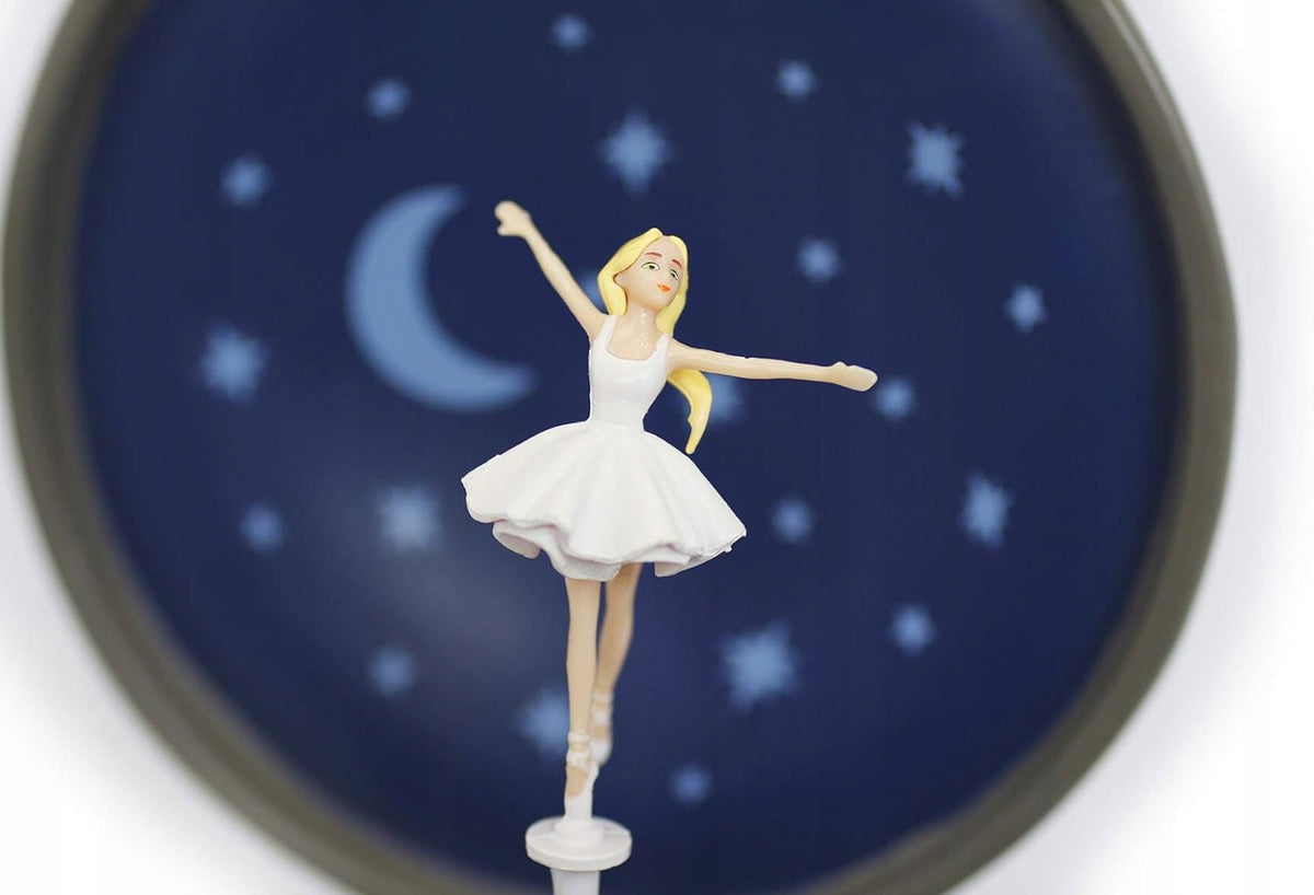 TROUSSELIER Ballerina Spieluhr in Metallschatulle SCHWANENSEE