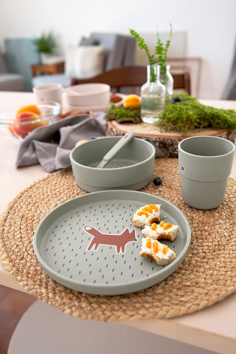 LASSIG Geschirr-Set melaminfrei Little Forest Fox