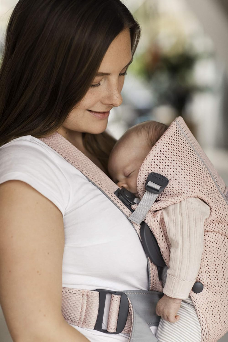 BABYBJORN MINI ergonomische Babytrage 3-11kg AIRY MESH