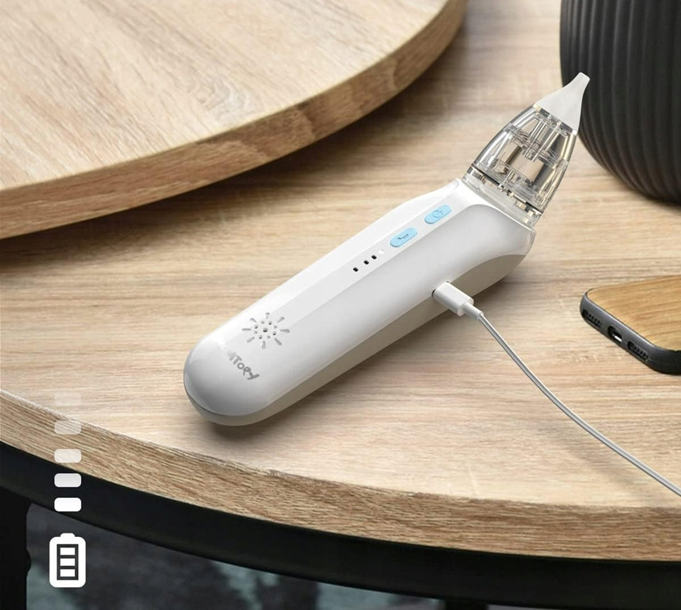 MOMTORY Elektrischer Nasensauger für Babys
