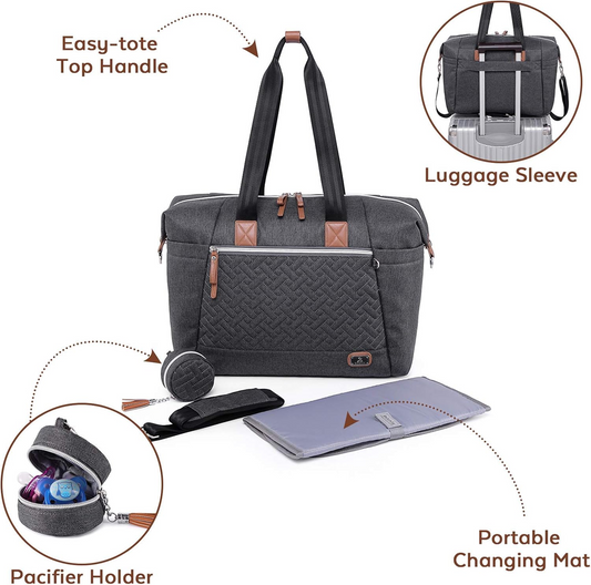 DIKASLON Wickeltasche mit Zubehör