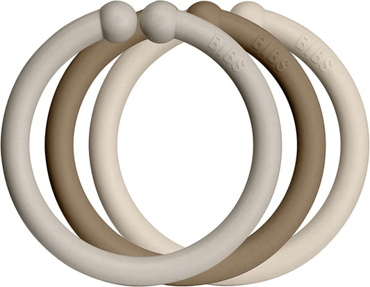 BIBS LOOPS 12x Universal-Befestigungsringe