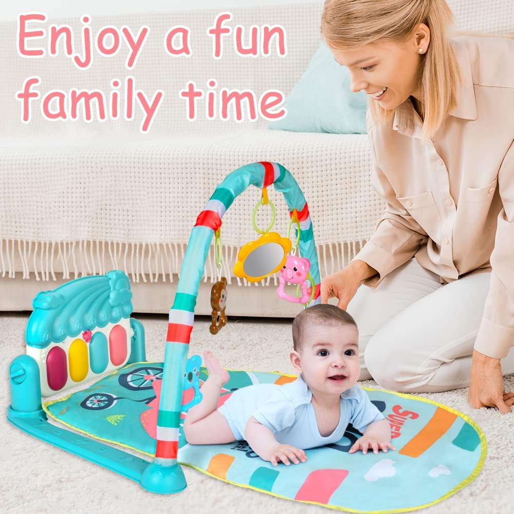 AOMIG Educational Play Mat with Piano, 0–36 Months