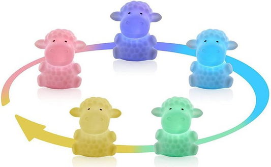 MINILAND Night Sheep LED-Nachtlampe, 5 Farben, 12,5 cm – Produktfoto 2