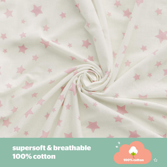 ITALBABY 3-teiliges Bettwäsche-Set 60x130 / 40x60 / 115x173 – Produktfoto 2